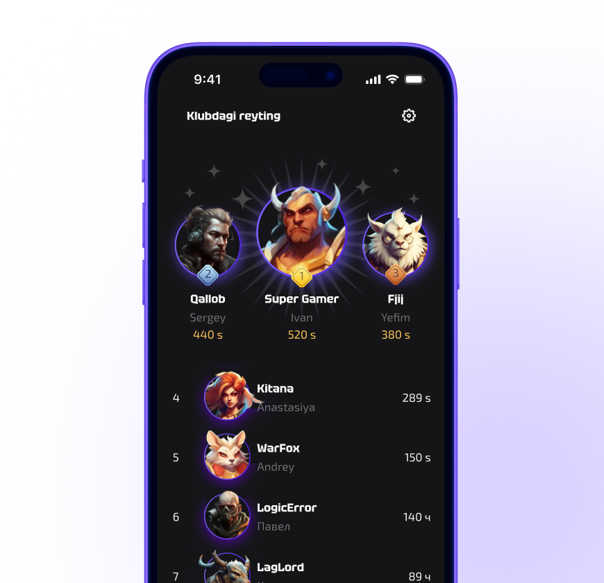 Функции app - Отзыв о проведенном времени