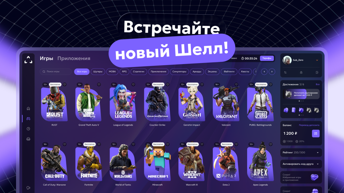 Встречайте новый Шелл — индустриальная революция уже здесь!